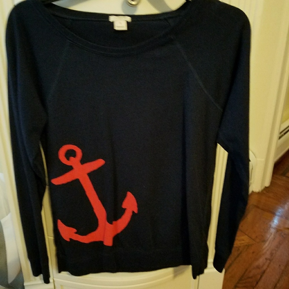 J. Crew Nautical pullover